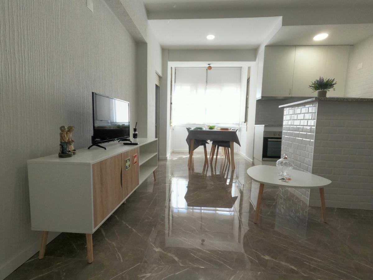 Almada, T1 Costa Caparica, Renovado Apartment Costa da Caparica Bagian luar foto